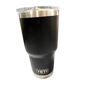 Yeti Rambler 30 Oz Tumbler With Mag Slider Lid Black/Silver